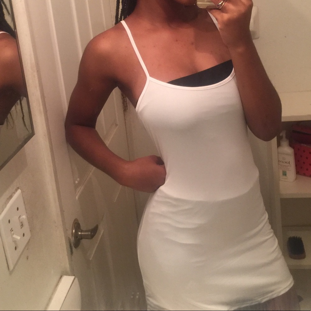 White dress